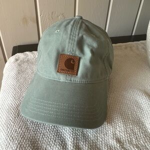 Carhartt Sage Green Cap with Logo Patch